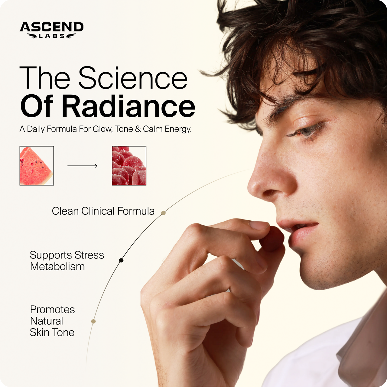 You glow and nourish your complexion from within.